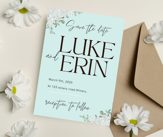 Erin - Save the date