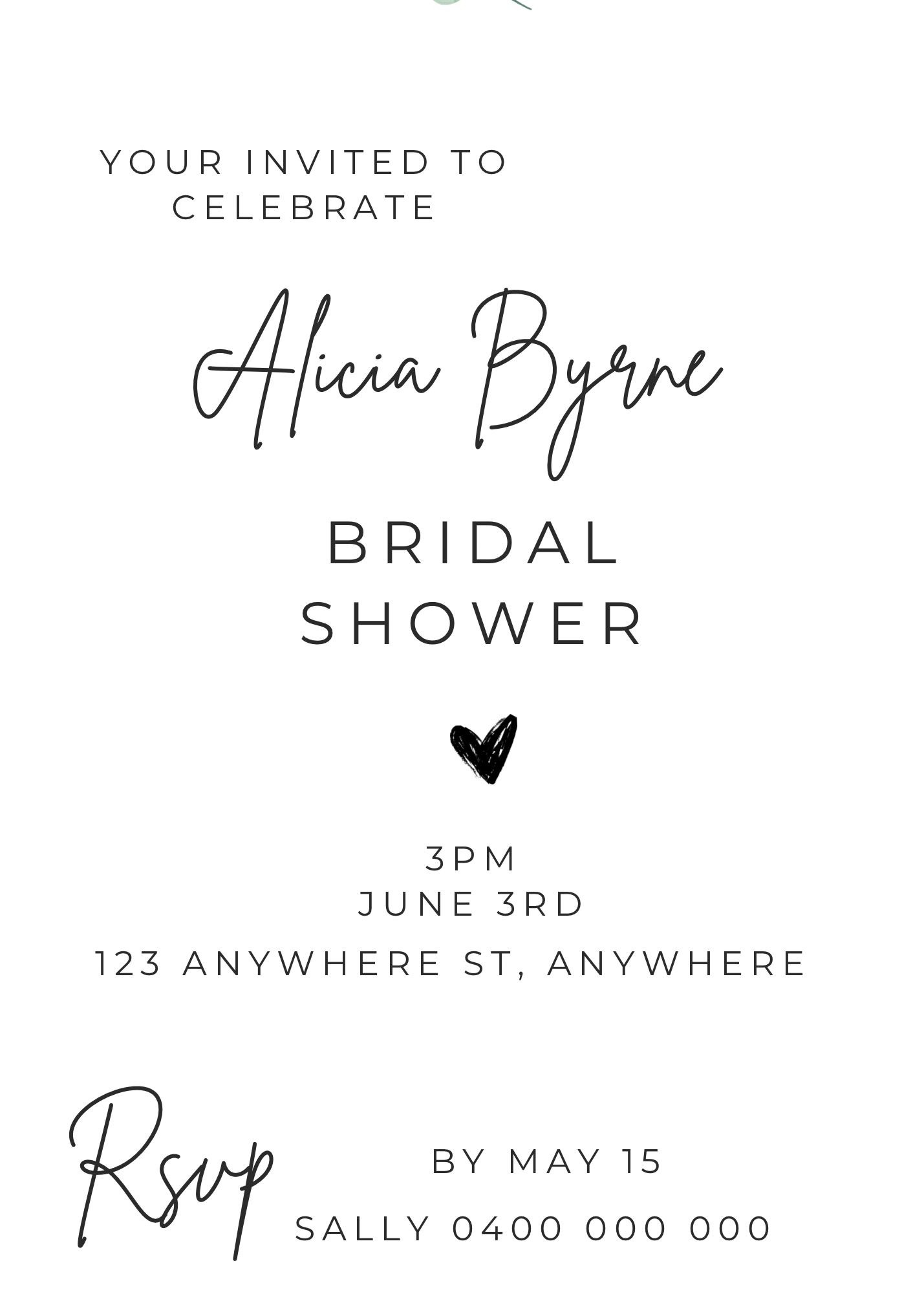 Alicia - Bridal Shower